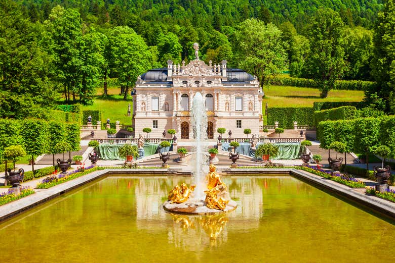 Excursión al castillo de Neuschwanstein y el palacio de Linderhof con audioguía