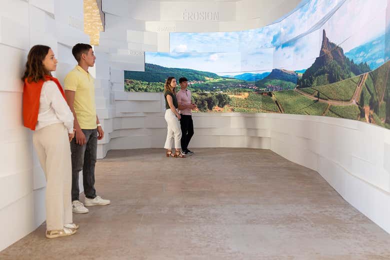 Entrada a la Cité des Climats et Vins de Bourgogne de Chablis