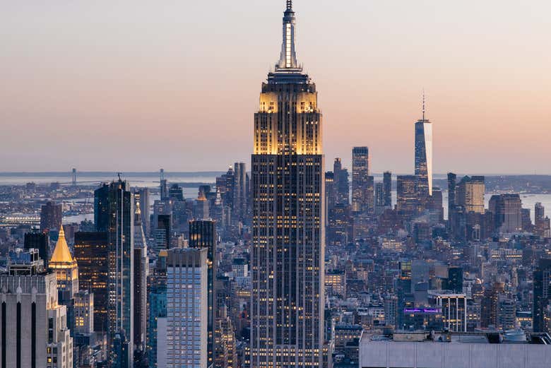 Entrada a The Beam + Top of The Rock