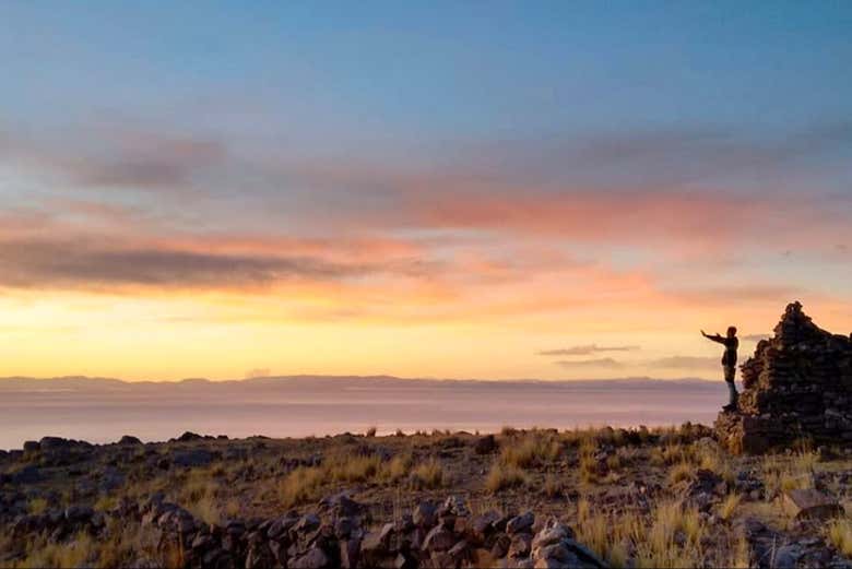 Excursión al lago Titicaca en autobús nocturno