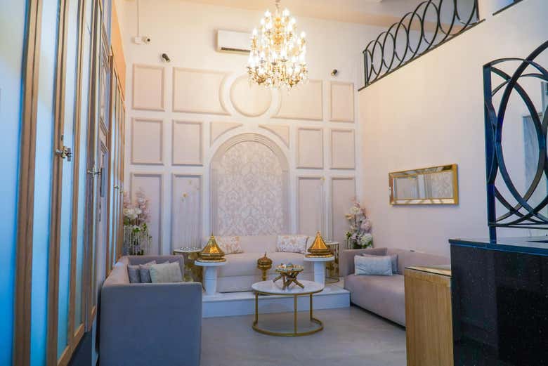 Baño en el hammam Meday Spa