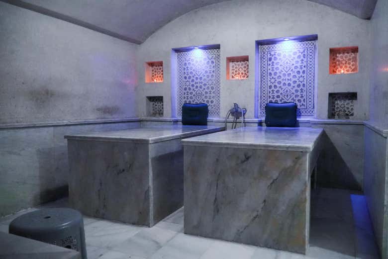 Baño en el hammam Meday Spa