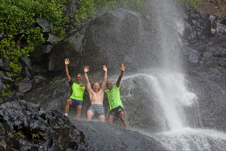 Senderismo hasta las cascadas de Tamarin