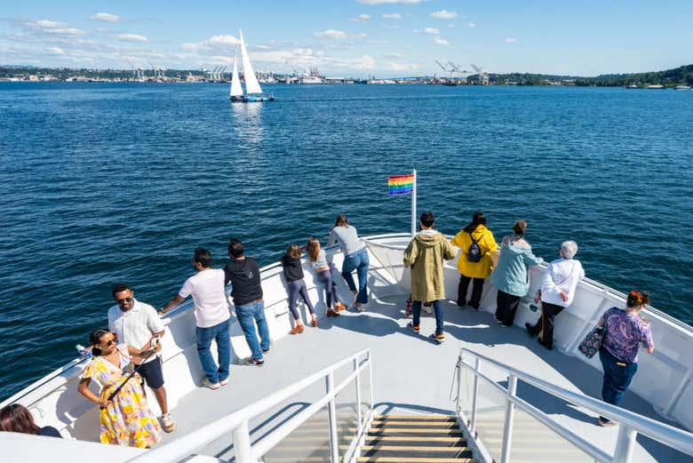 Paseo en barco por Seattle