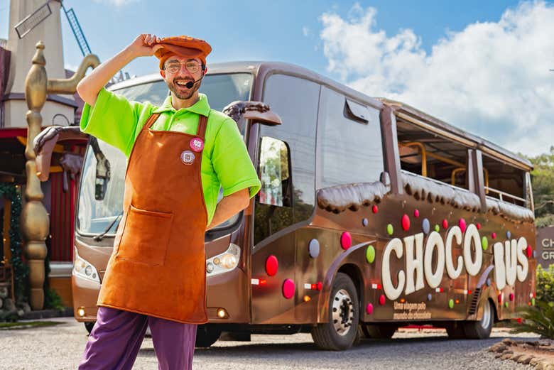Chocobús, el autobús del chocolate de Gramado