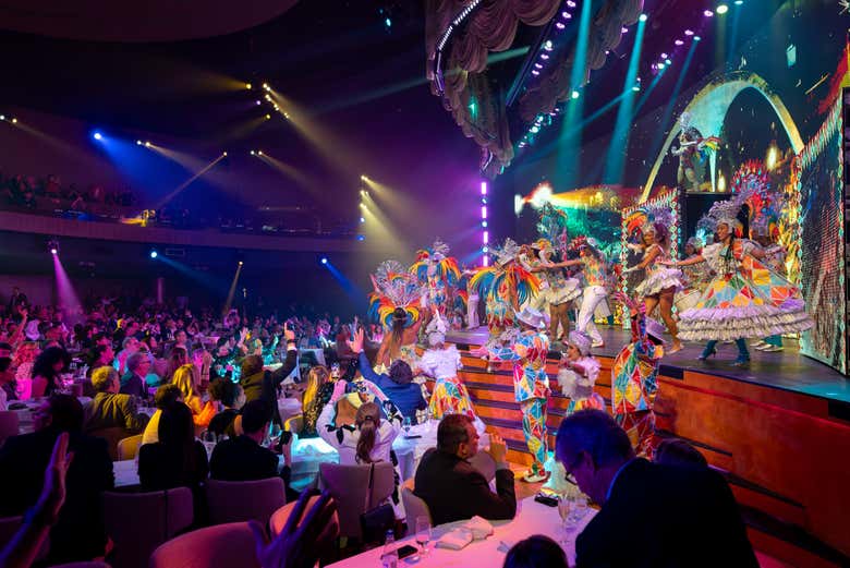Entrada a Roxy Dinner Show