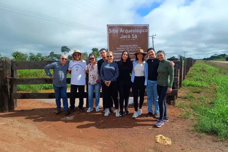 Excursión a los geoglifos de Jacó Sá