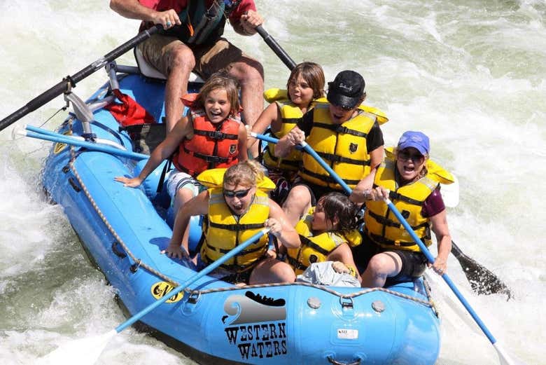 Rafting en el río Dalaman