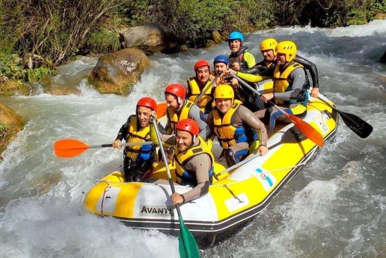 Rafting en el río Dalaman