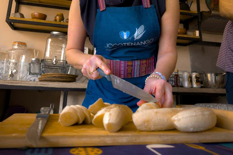 Clase de cocina guatemalteca en Antigua Guatemala