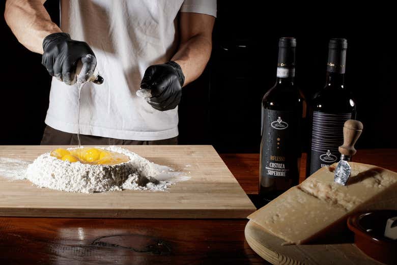Visita a la bodega Corte Fornello + Taller de pasta fresca