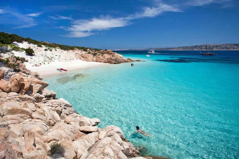Paseo en lancha por el archipiélago de La Maddalena