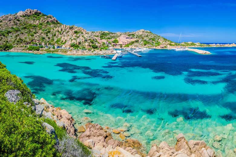 Paseo en lancha por el archipiélago de La Maddalena