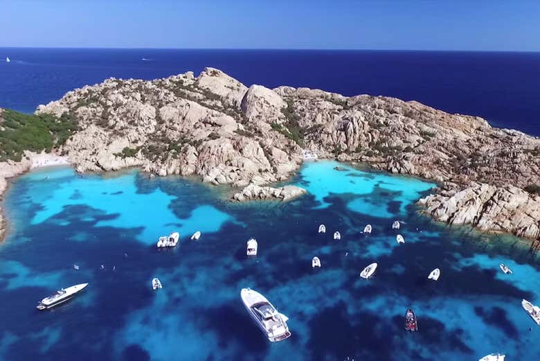 Paseo en lancha por el archipiélago de La Maddalena