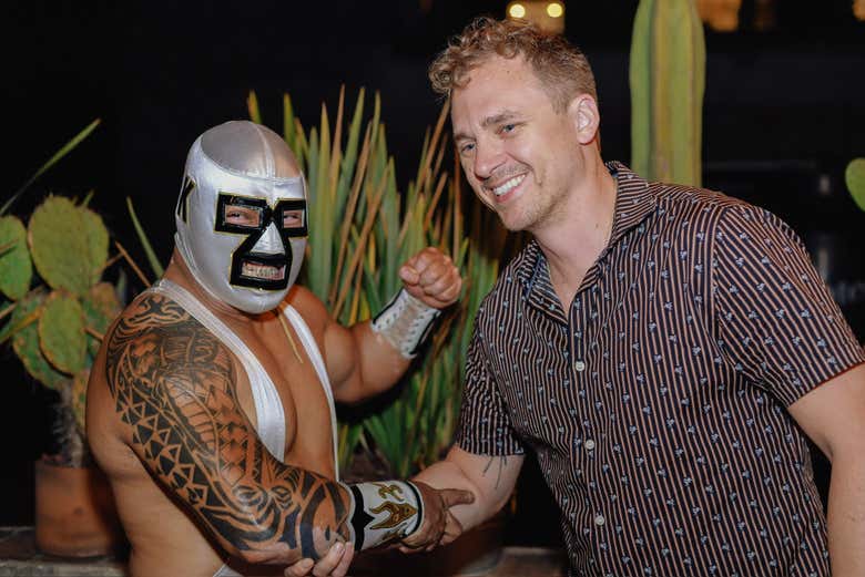 Lucha libre mexicana en la Arena México + Encuentro con un luchador