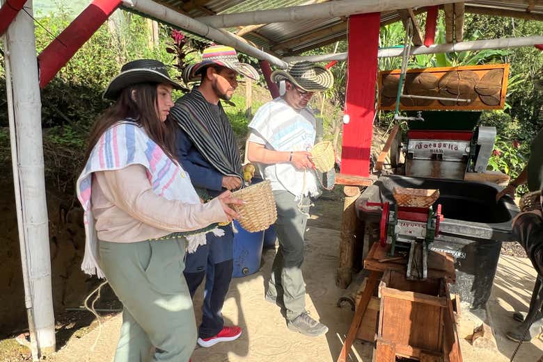 Visita a la finca cafetera Luger
