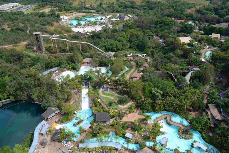 Excursión a los parques acuáticos de Caldas Novas