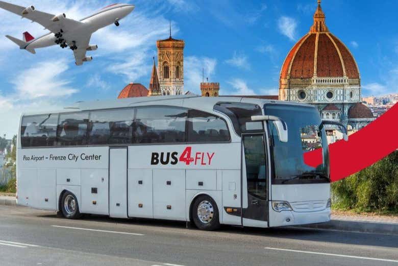 Autobús entre el aeropuerto de Pisa y Florencia