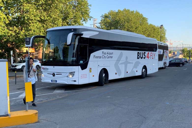 Autobús entre el aeropuerto de Pisa y Florencia