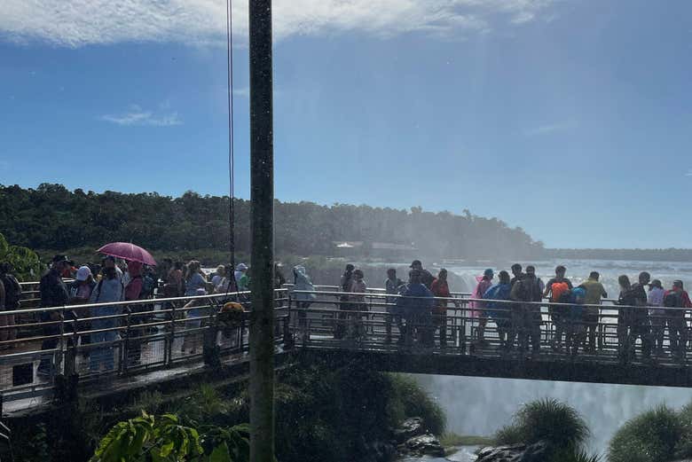 Cataratas de Iguazú: lados argentino y brasileño