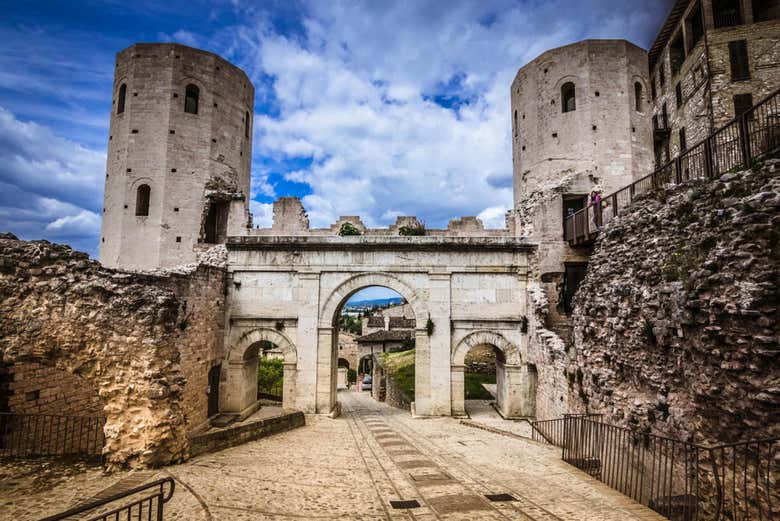 Excursión a Spello en tuk tuk + Entrada a la Villa de los Mosaicos