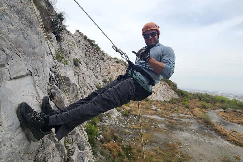 Rápel en el Cerro del Topo Chico - Galería 2