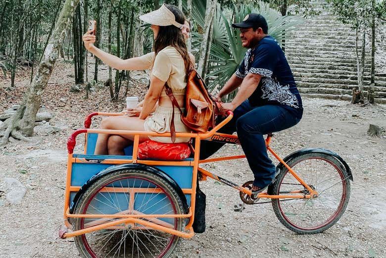 Excursión a Cobá y Punta Laguna