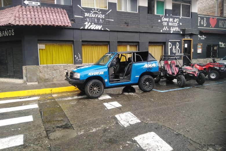Alquiler de buggy todoterreno en Baños