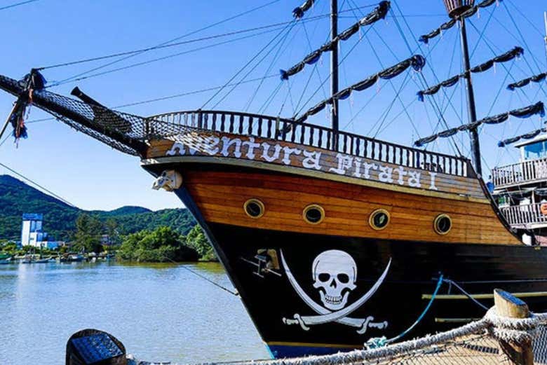 Teleférico del Parque Unipraias hasta la playa de Laranjeiras + Barco pirata - Galería 2