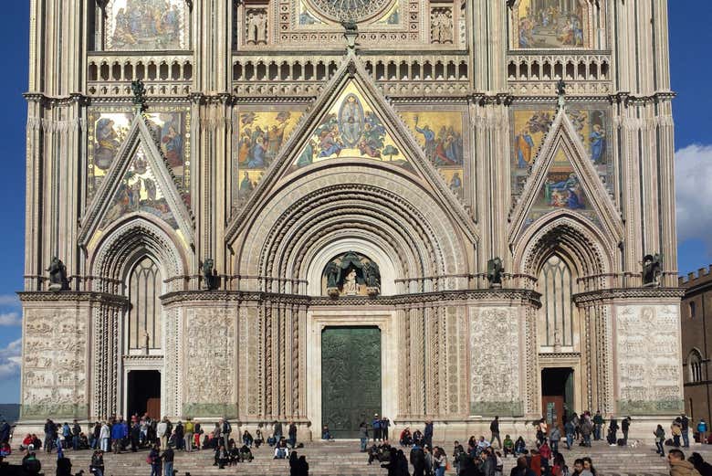 Entrada a la Catedral de Orvieto con audioguía