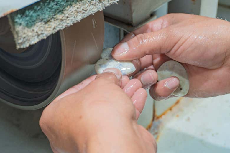 Taller de jade en Antigua Guatemala