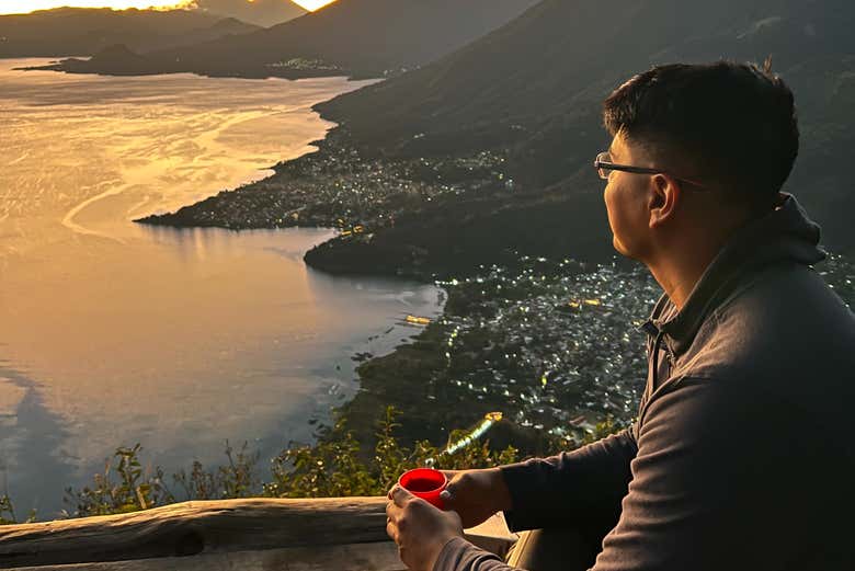 Senderismo hasta el Rostro Maya al amanecer