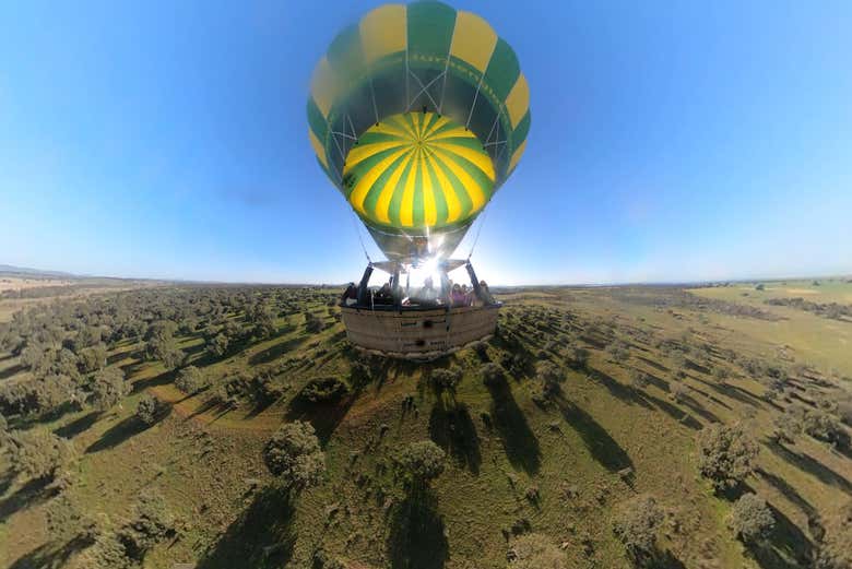 Paseo en globo por Mérida