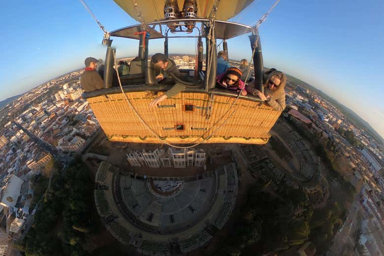 Paseo en globo por Mérida
