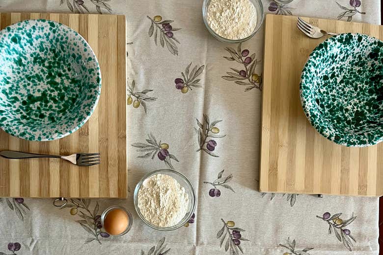 Taller de pasta italiana en Vinci
