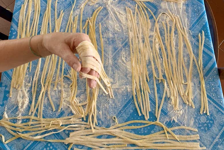 Taller de pasta italiana en Vinci