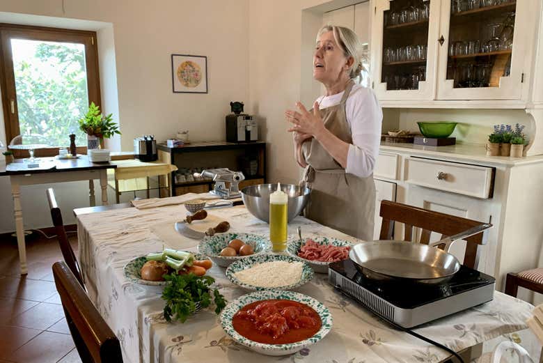 Taller de pasta italiana en Vinci