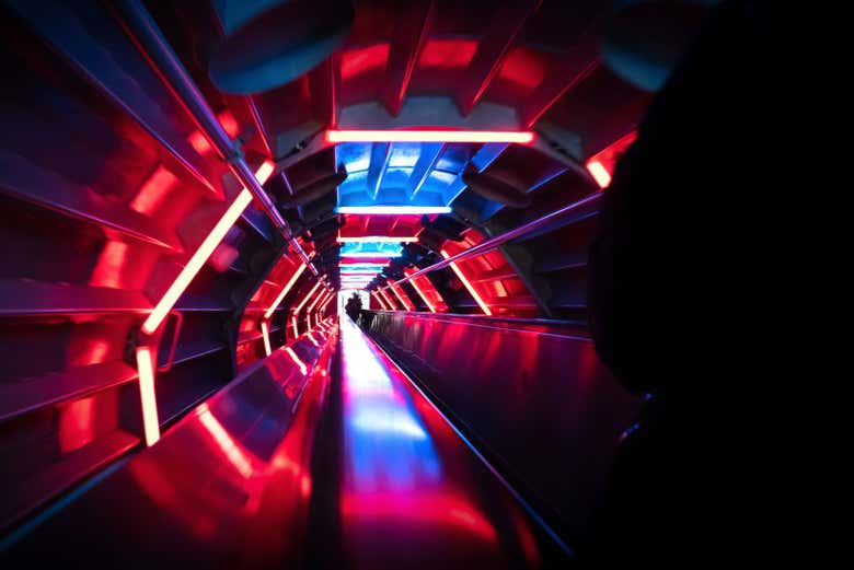 Entradas al Atomium