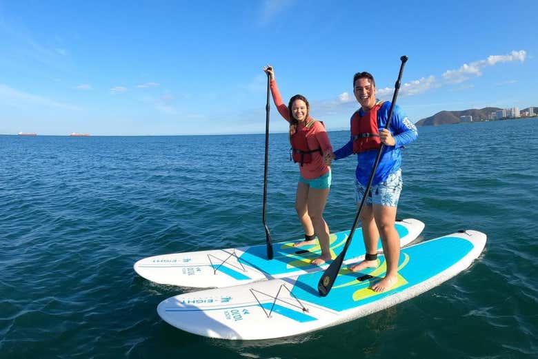 Curso de paddle surf en Cartagena
