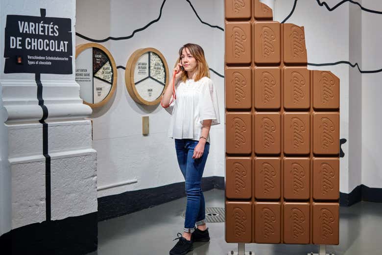 Entradas a la fábrica de chocolate Maison Cailler con audioguía