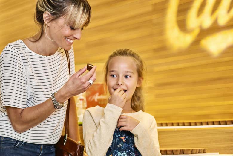 Entradas a la fábrica de chocolate Maison Cailler con audioguía