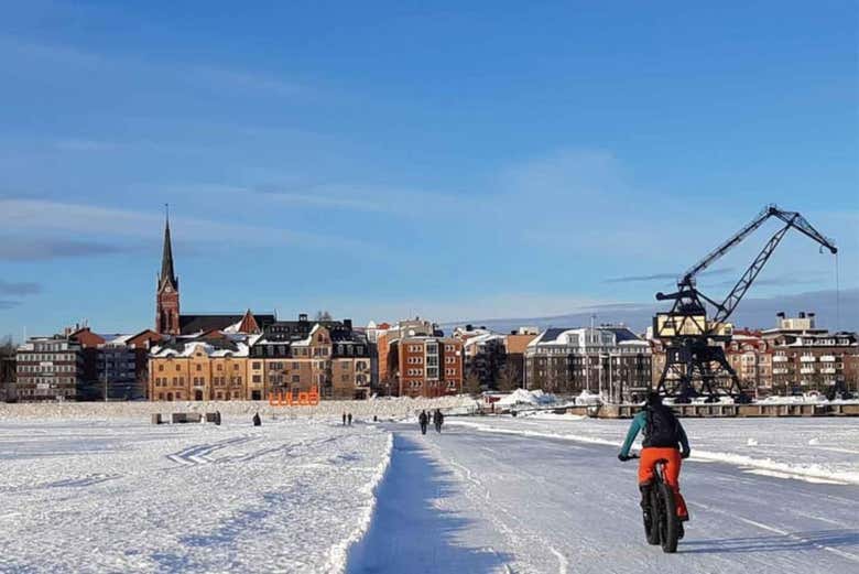 Alquiler de fatbike en Luleå