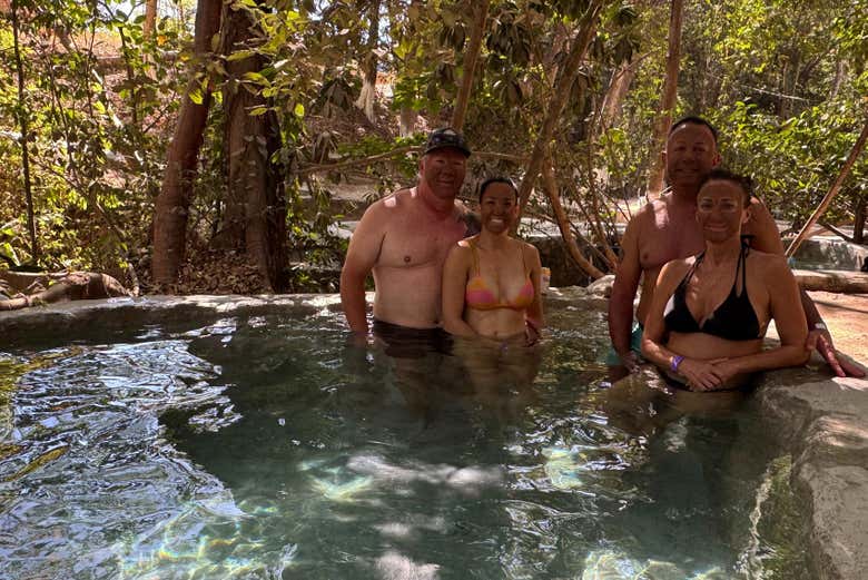 Excursión a las aguas termales de Nuevo Ixtlán