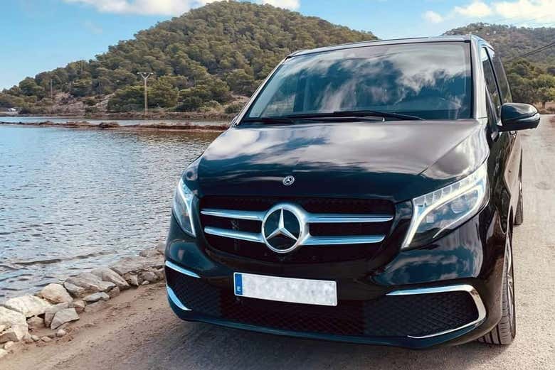 Traslado privado entre el aeropuerto de Ibiza y Formentera