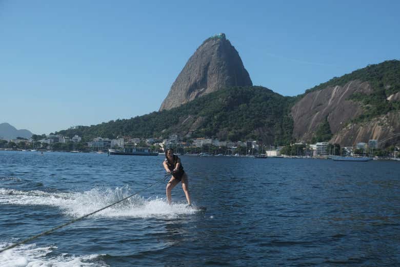 Wakeboard en las playas de Urca