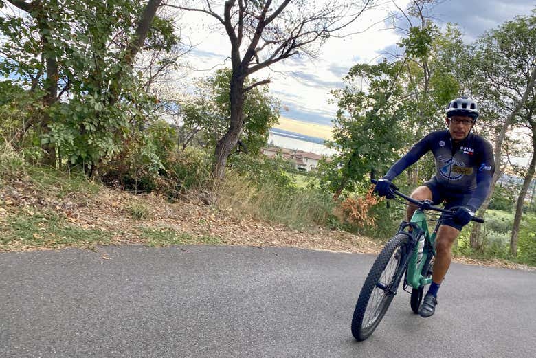 Tour en bicicleta eléctrica por Desenzano del Garda + Cata de vinos
