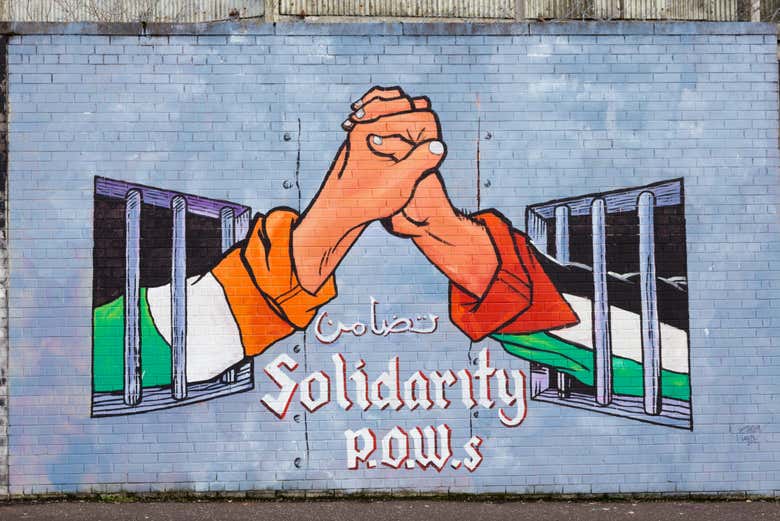 Free tour por el Belfast político