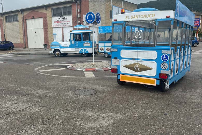 Santoñuco, tren turístico de la anchoa de Santoña