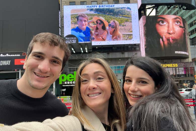 Tu foto en Times Square