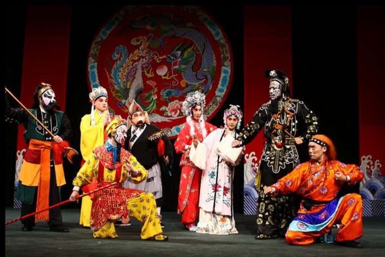 Ópera china en el teatro TaipeiEYE